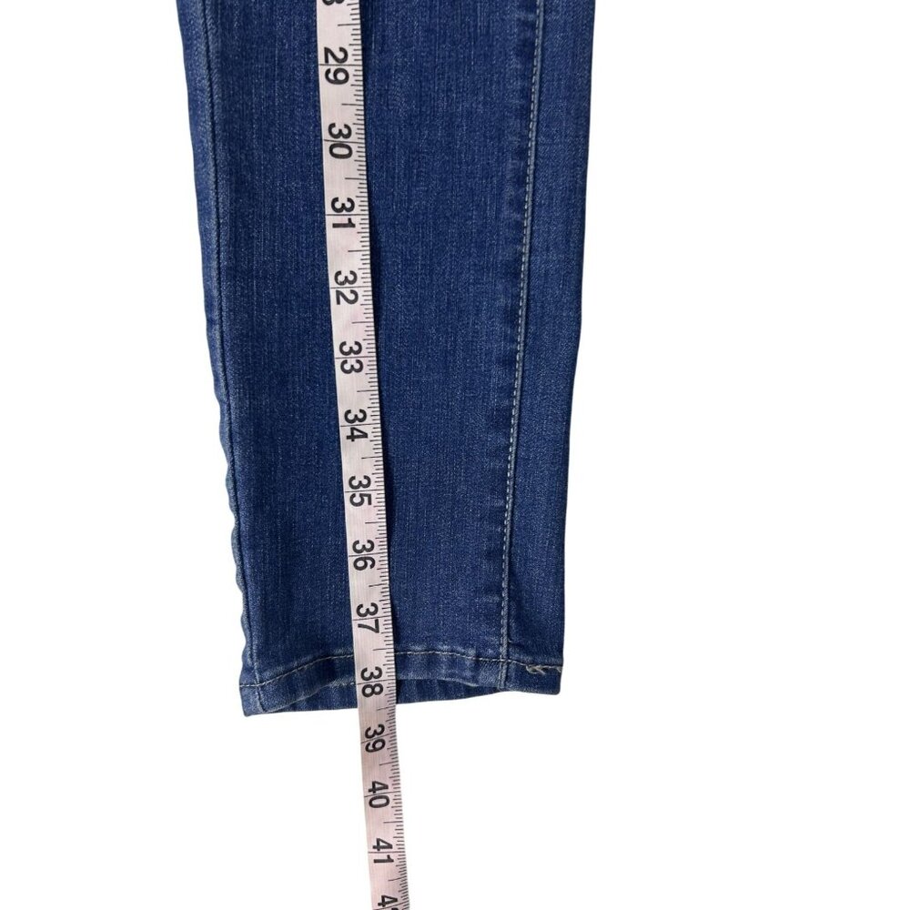 Levi Signature Pull-On Skinny Fit Jeans Women's‎ 8 Blue Denim Total Shaping NEW - Picture 4 of 12